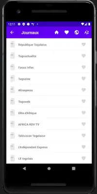 Togo Newspapers android App screenshot 5